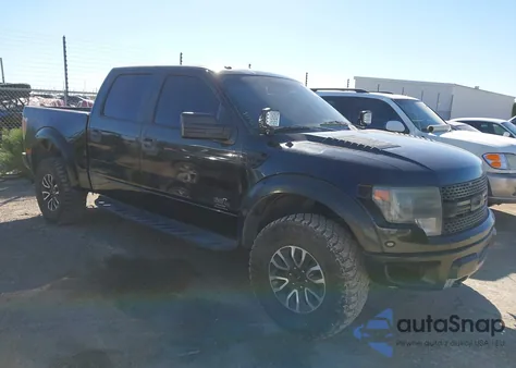 2014 Ford F-150 Svt Raptor z USA, uszkodzony, nr VIN 1FTFW1R63EFB29019
